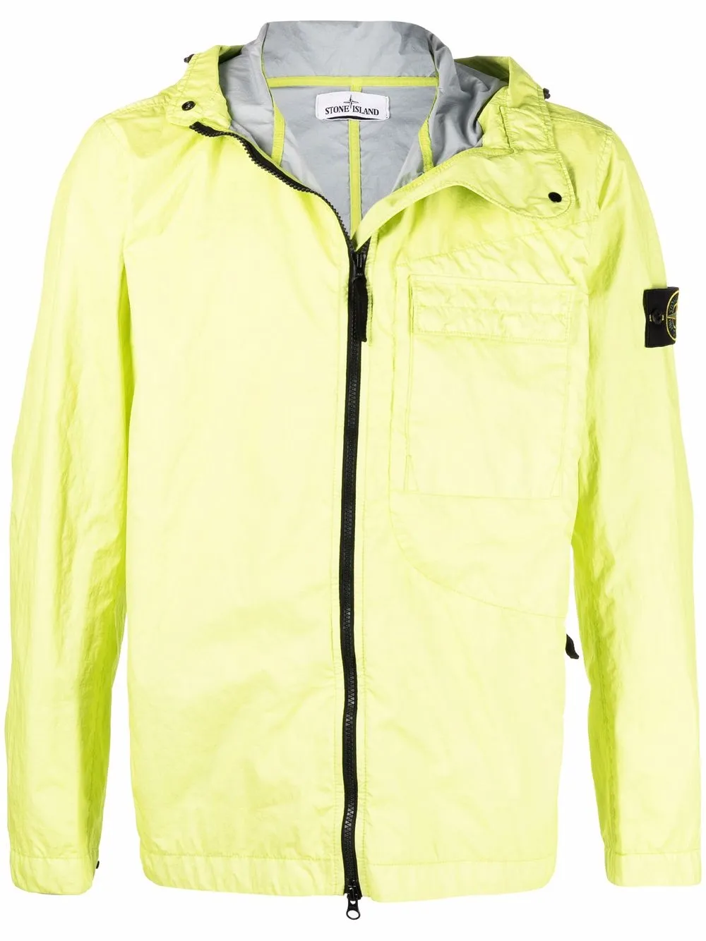 Stone Island コンパスバッジ ウインドブレーカー - Yellow Stone Island コンパスバッジ ウインドブレーカー - Yellow