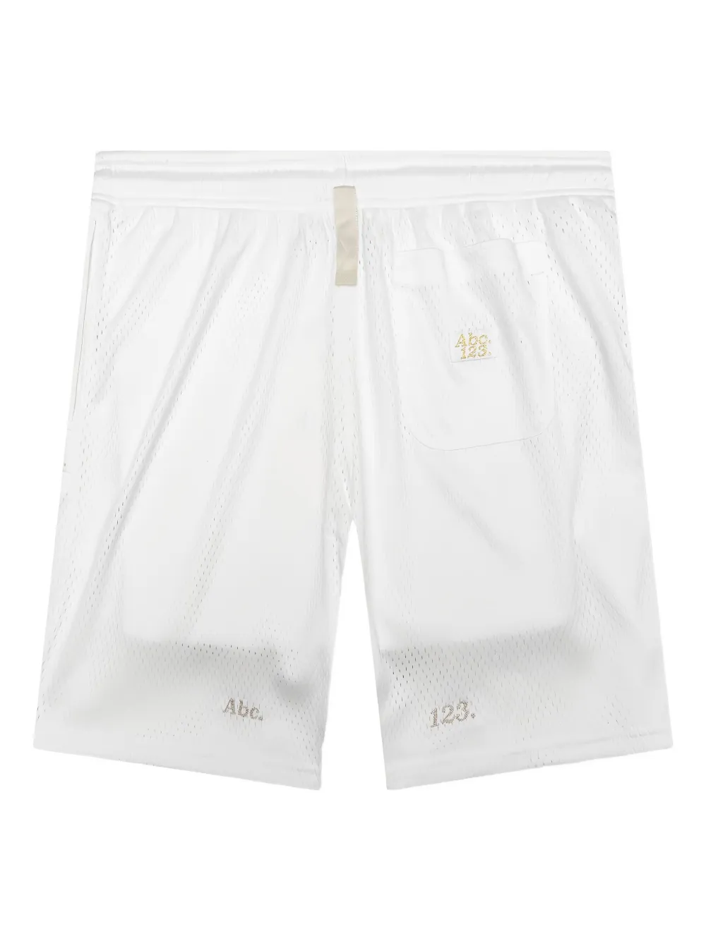 Advisory Board Crystals Mesh shorts met logodetail White