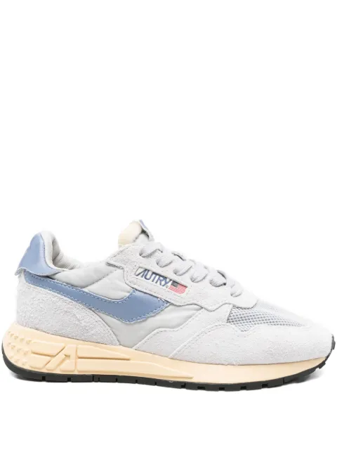 Autry mesh-panel suede sneakers 