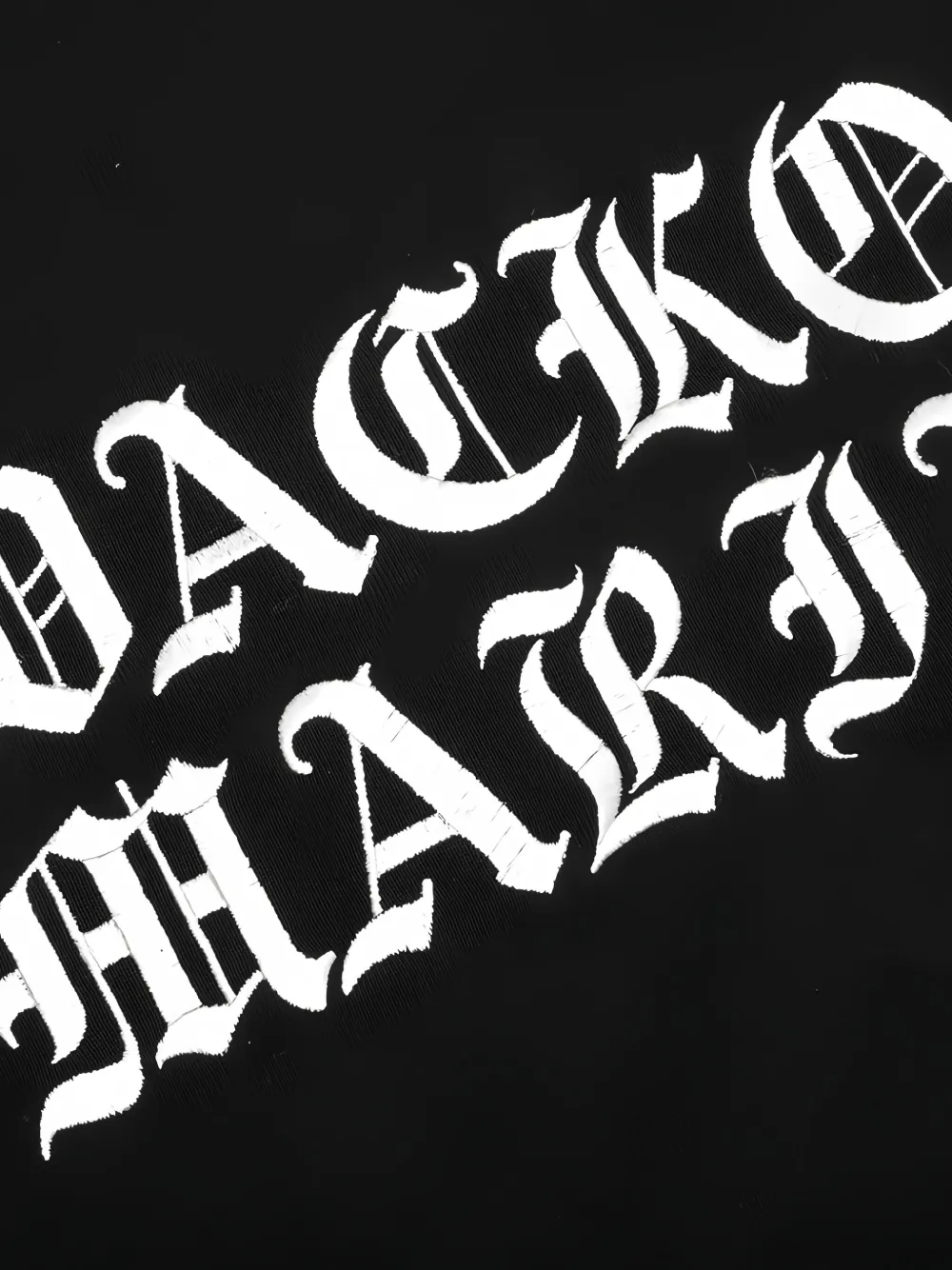 Wacko Maria Heavyweight Logo-print Sweatshirt In Black