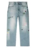 Nahmias star-embroidered jeans - Blue