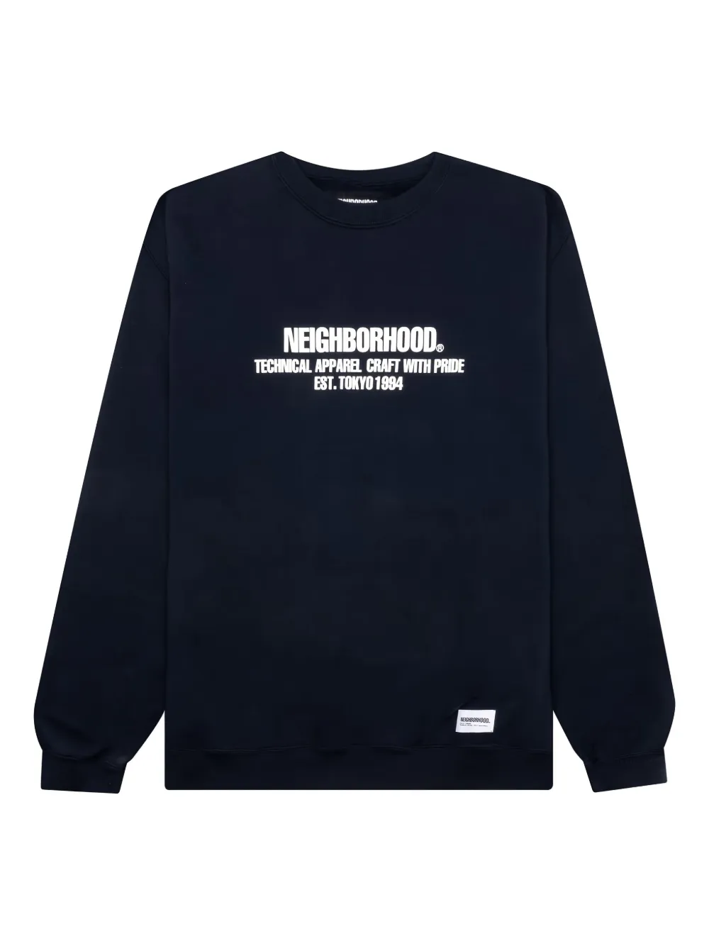 Neighborhood Sweater met logoprint Blauw