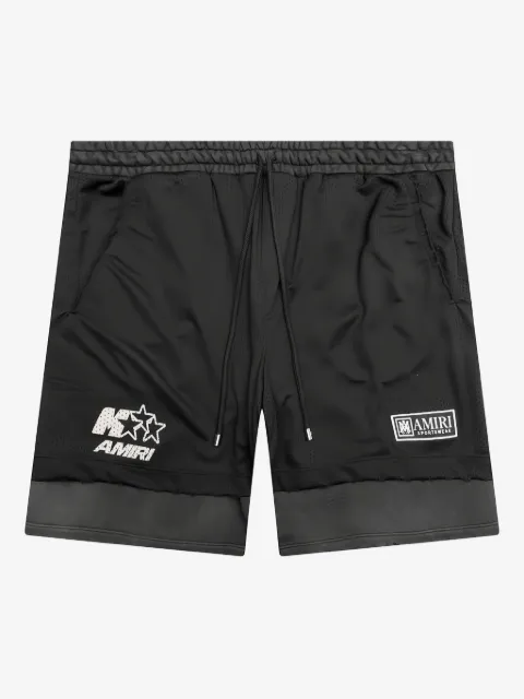 AMIRI logo-print mesh basketball shorts