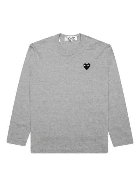 Comme Des Garçons Play camiseta con emblema de corazón