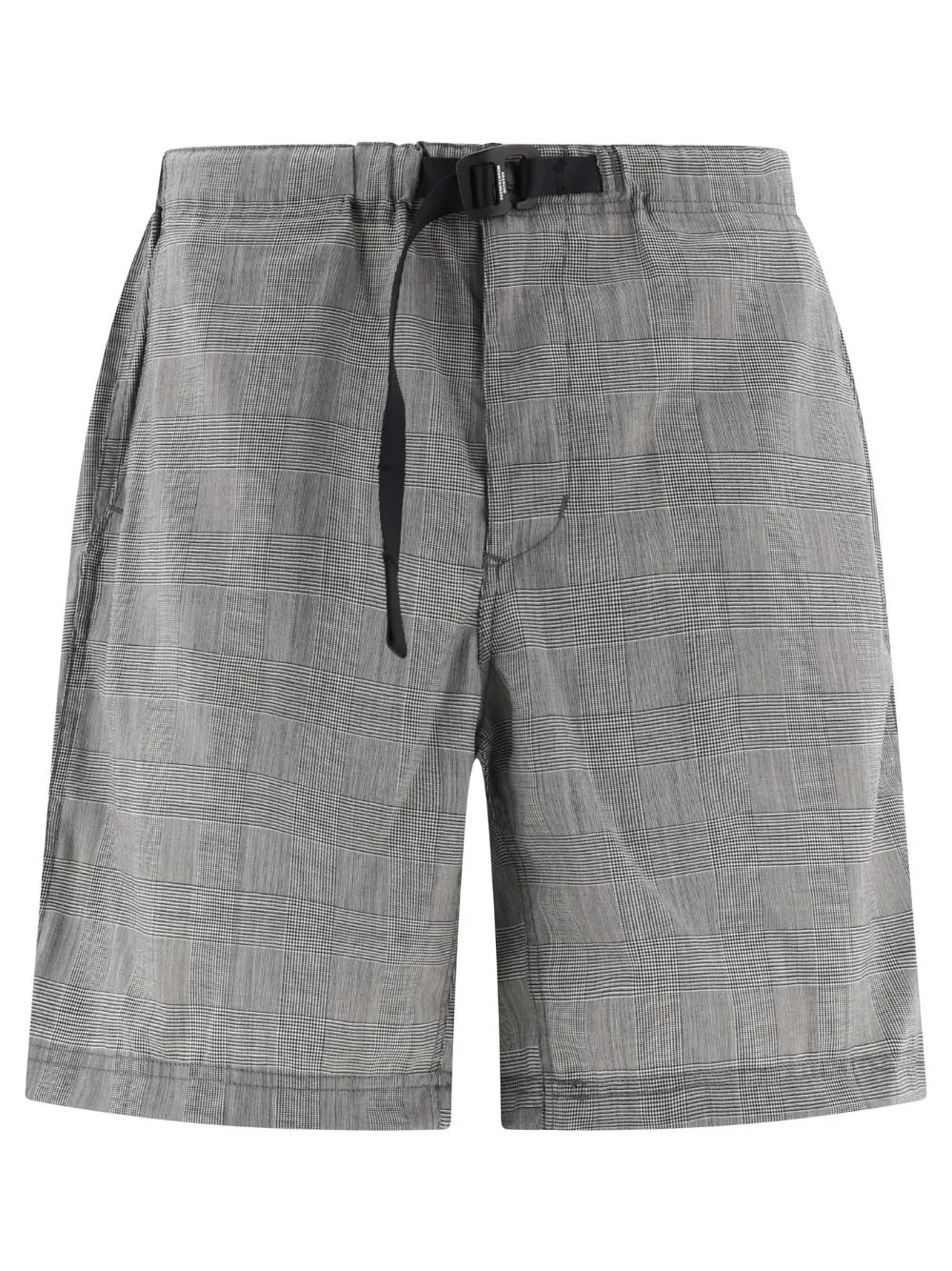Mountain Research Prince-of-wales Pattern Shorts In Gray