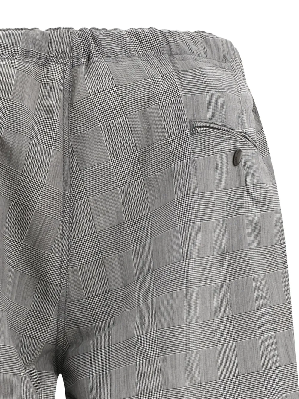 Mountain Research Prince-of-wales Pattern Shorts In Gray