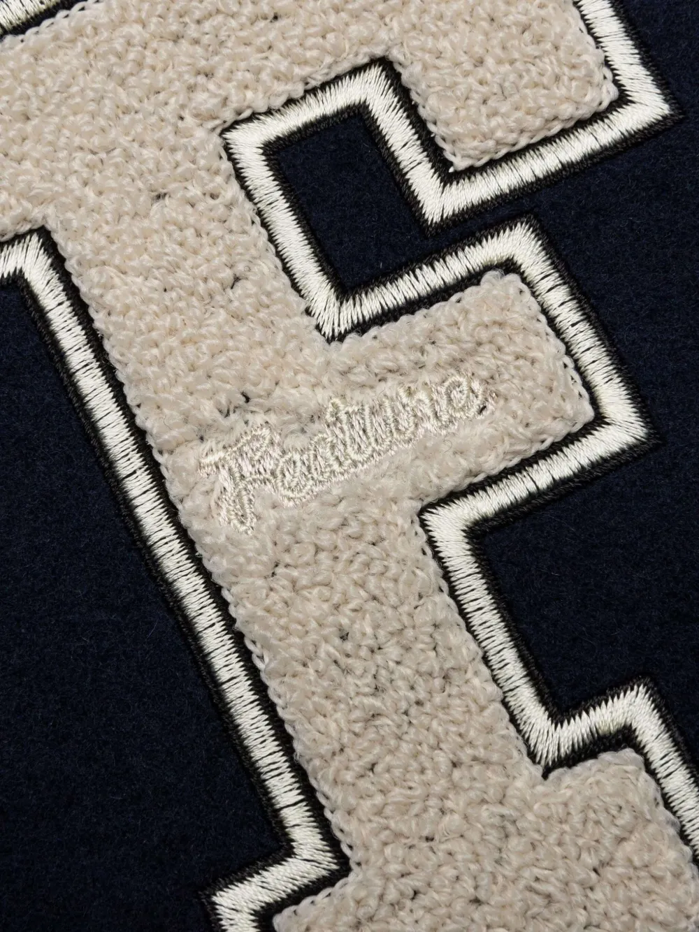 Represent x Feature Champions varsity jacket Blauw