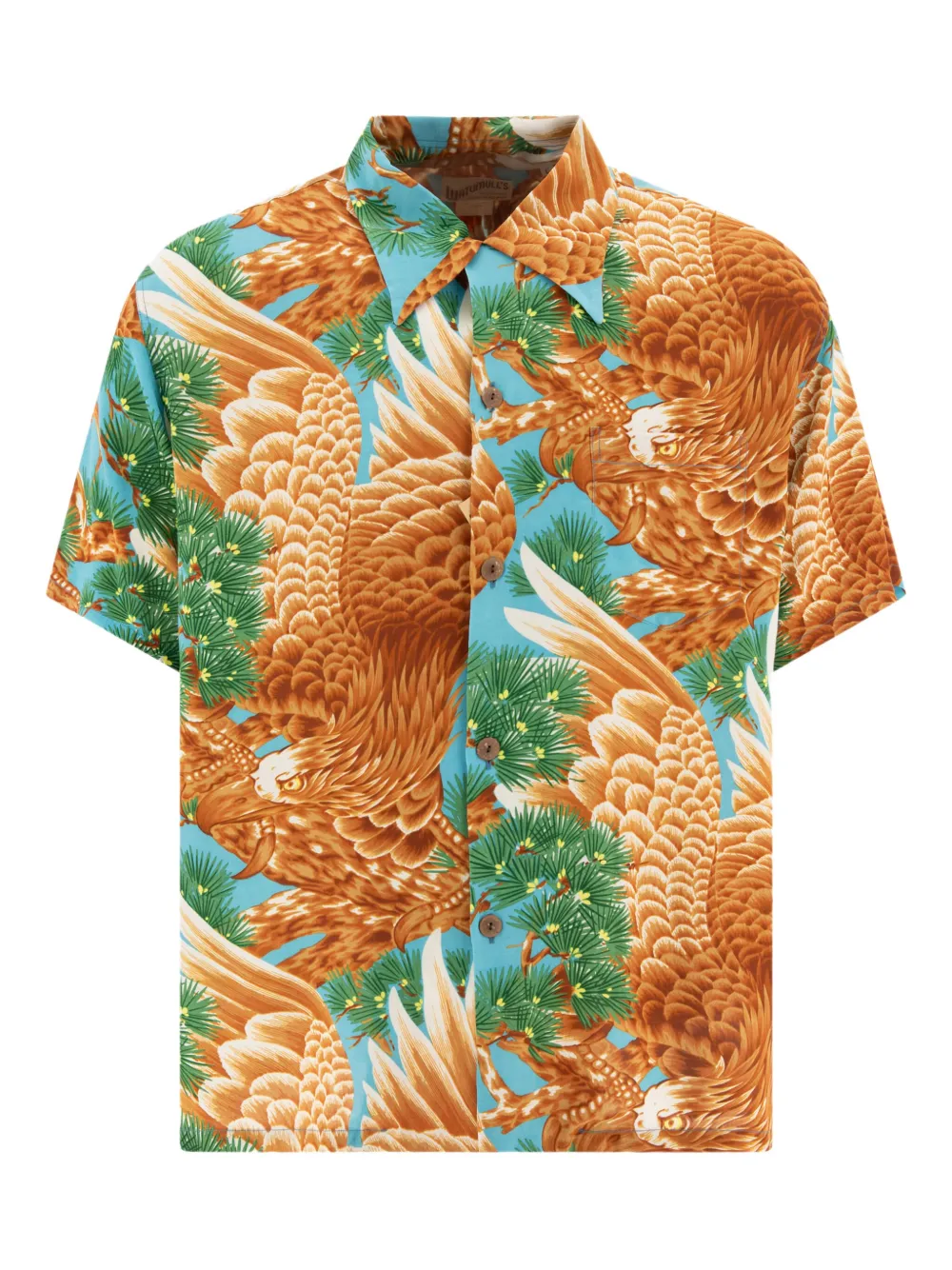 Sun Surf Toyo Enterprise "taka Master Of The Run" Shirt In Brown