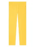 Advisory Board Crystals Sphene logo-patch track pants - Yellow