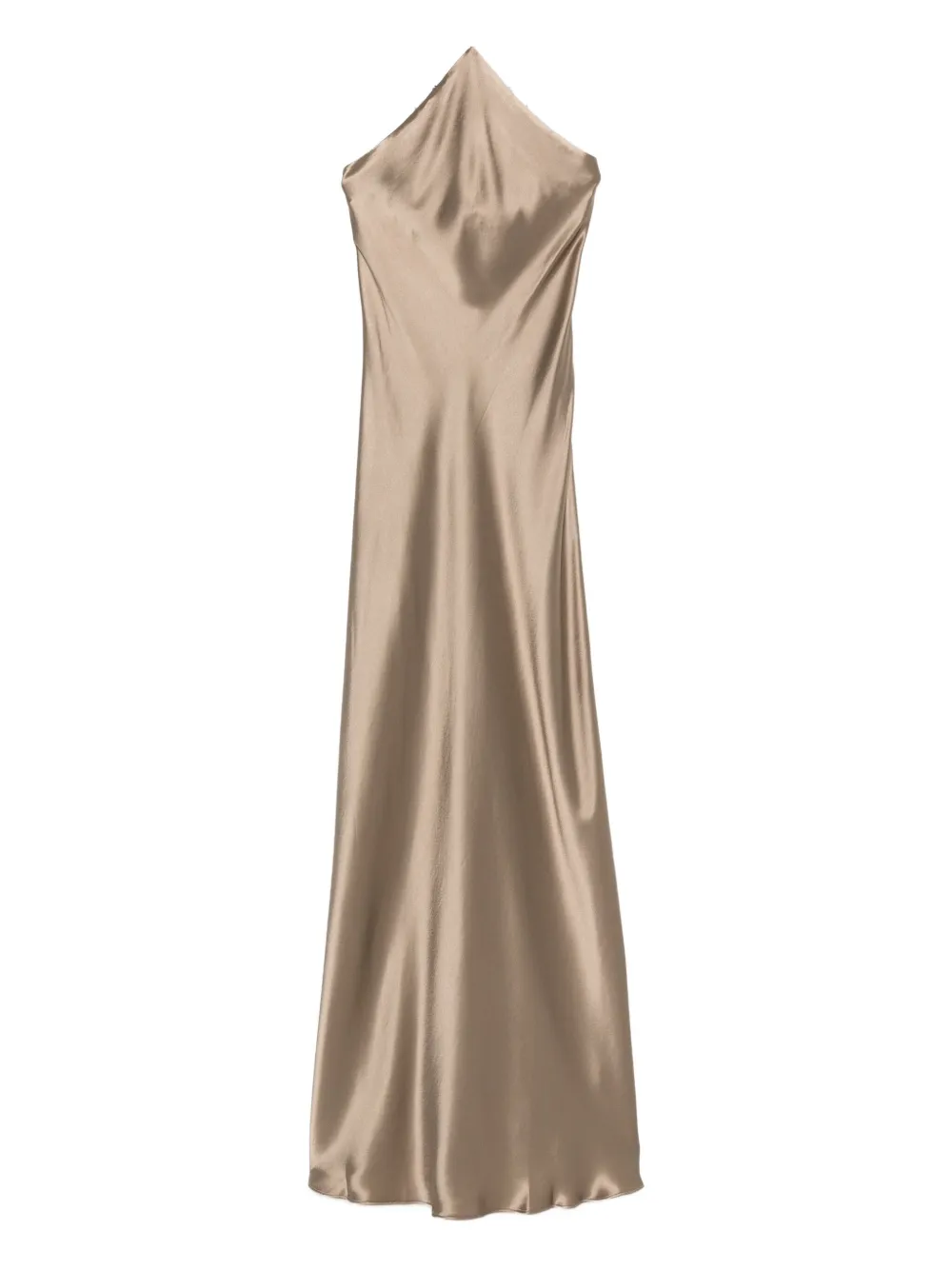 Staud Bead-embellished Slip Maxi Dress In Neutral
