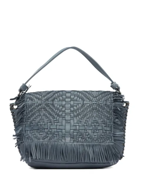 Reptile's House Nevola woven fringe shoulder bag