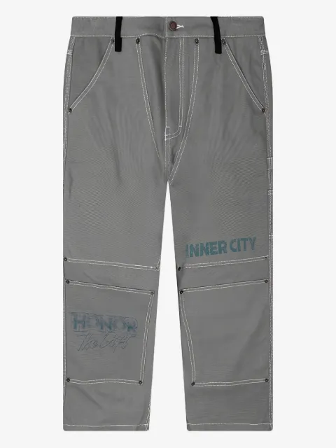 Honor The Gift Calça cropped com logo
