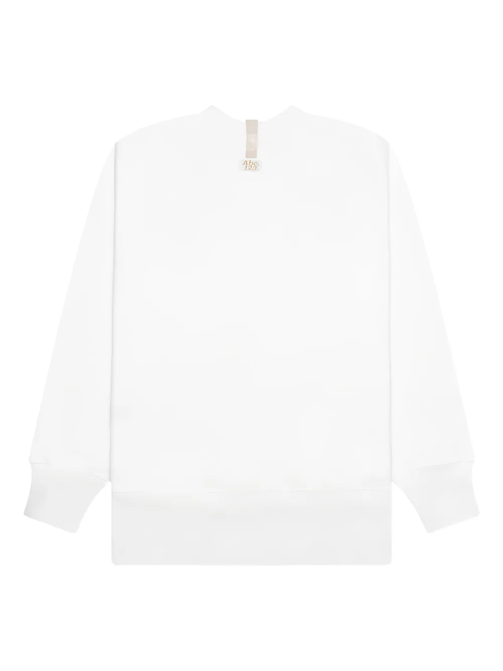 Advisory Board Crystals Sweater met geborduurd logo Geel