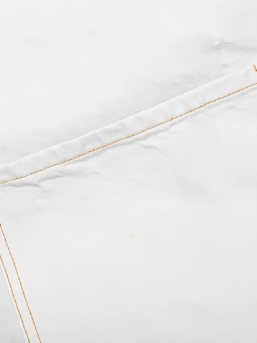 Maison Margiela selvedge-denim jacket Wit