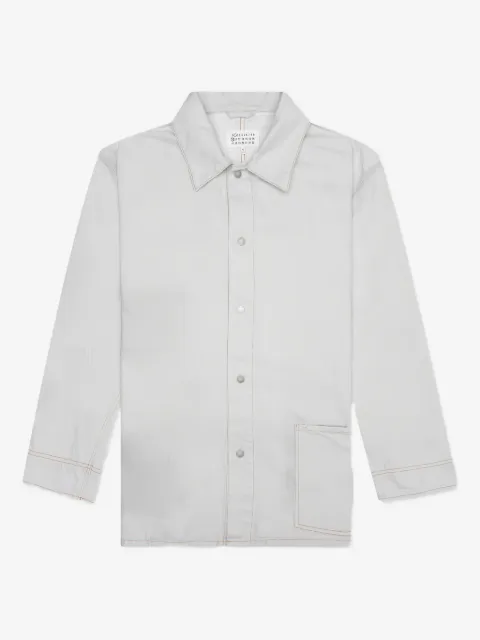 Maison Margiela chamarra de mezclilla