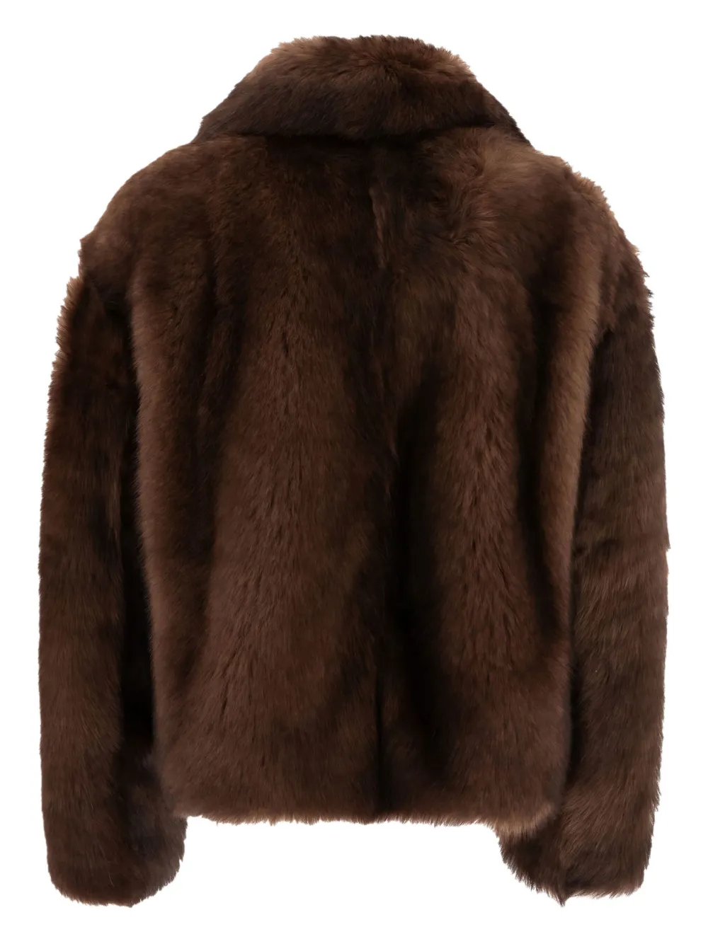 B&W shearling jacket | Cropped Jackets | Image 2