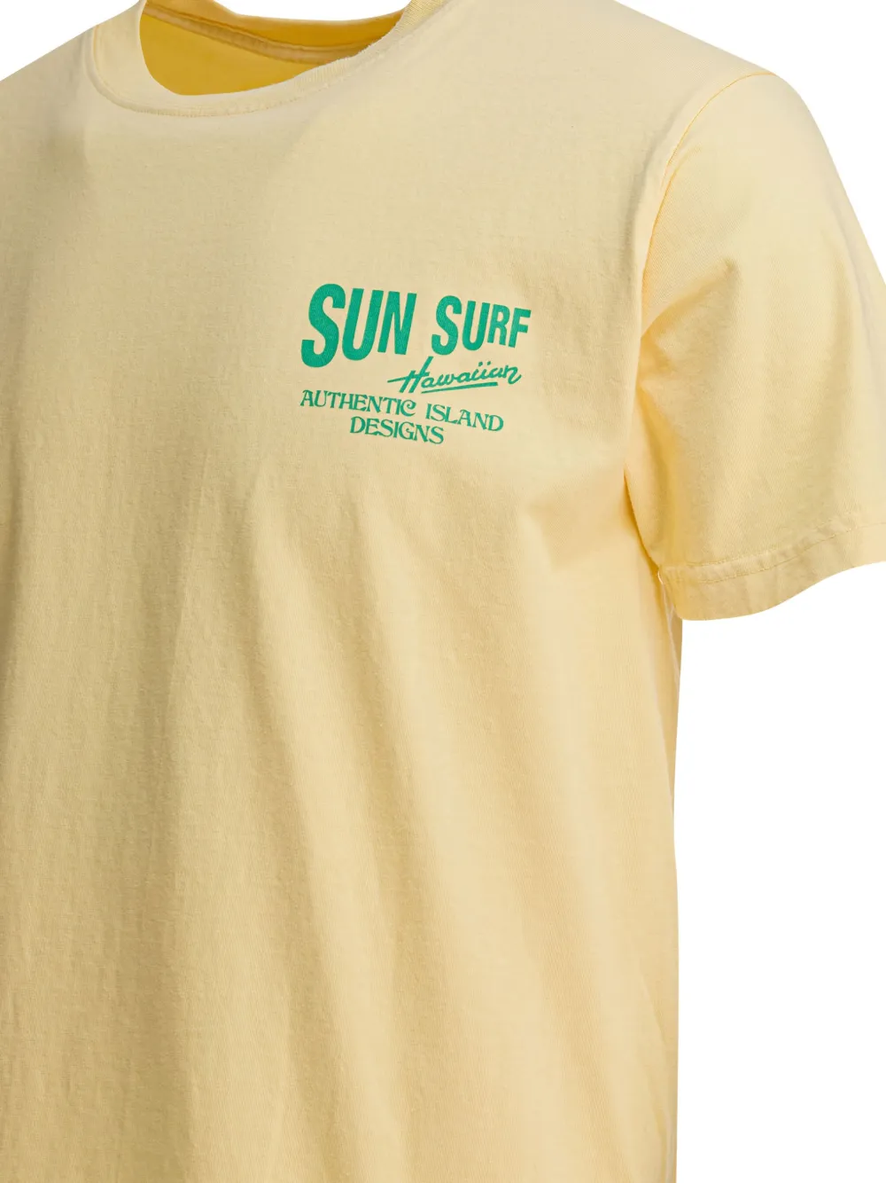 Sun Surf T-shirts In Yellow