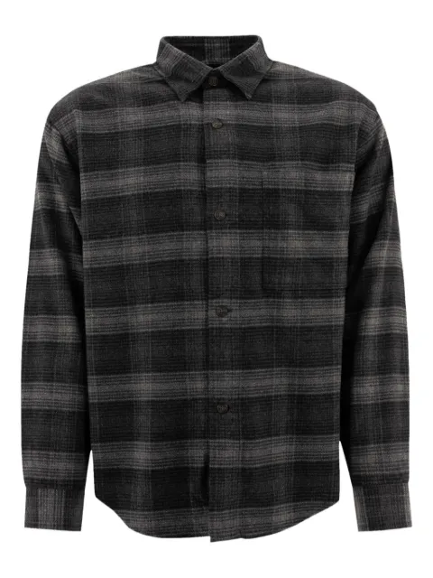 NN07 checked button-fastening shirt jacket