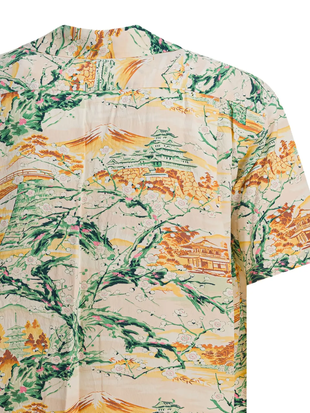 Sun Surf Scenery Of Japan Shirts Yellow In Gray