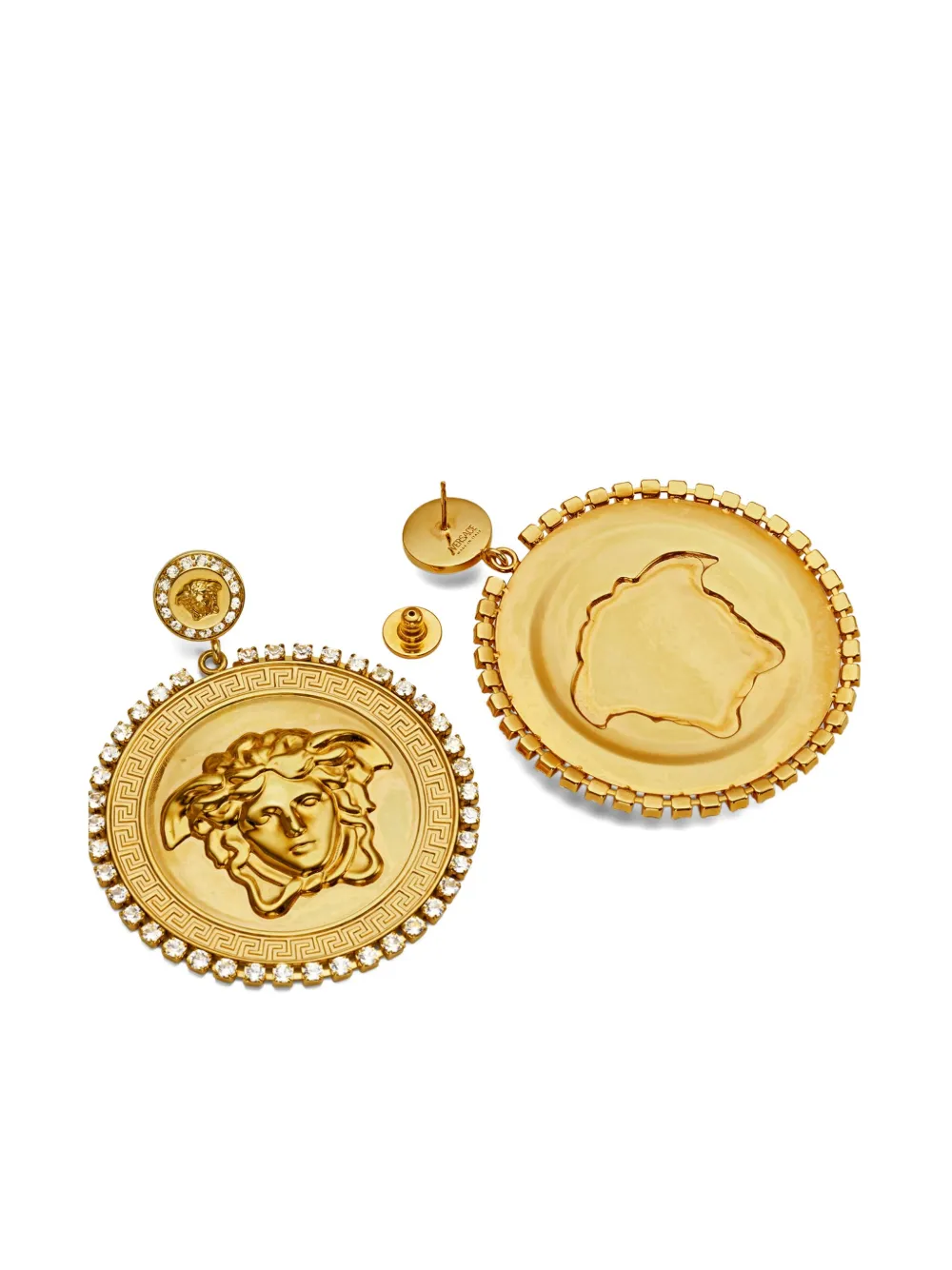 Versace Medusa Head oorbellen - Goud