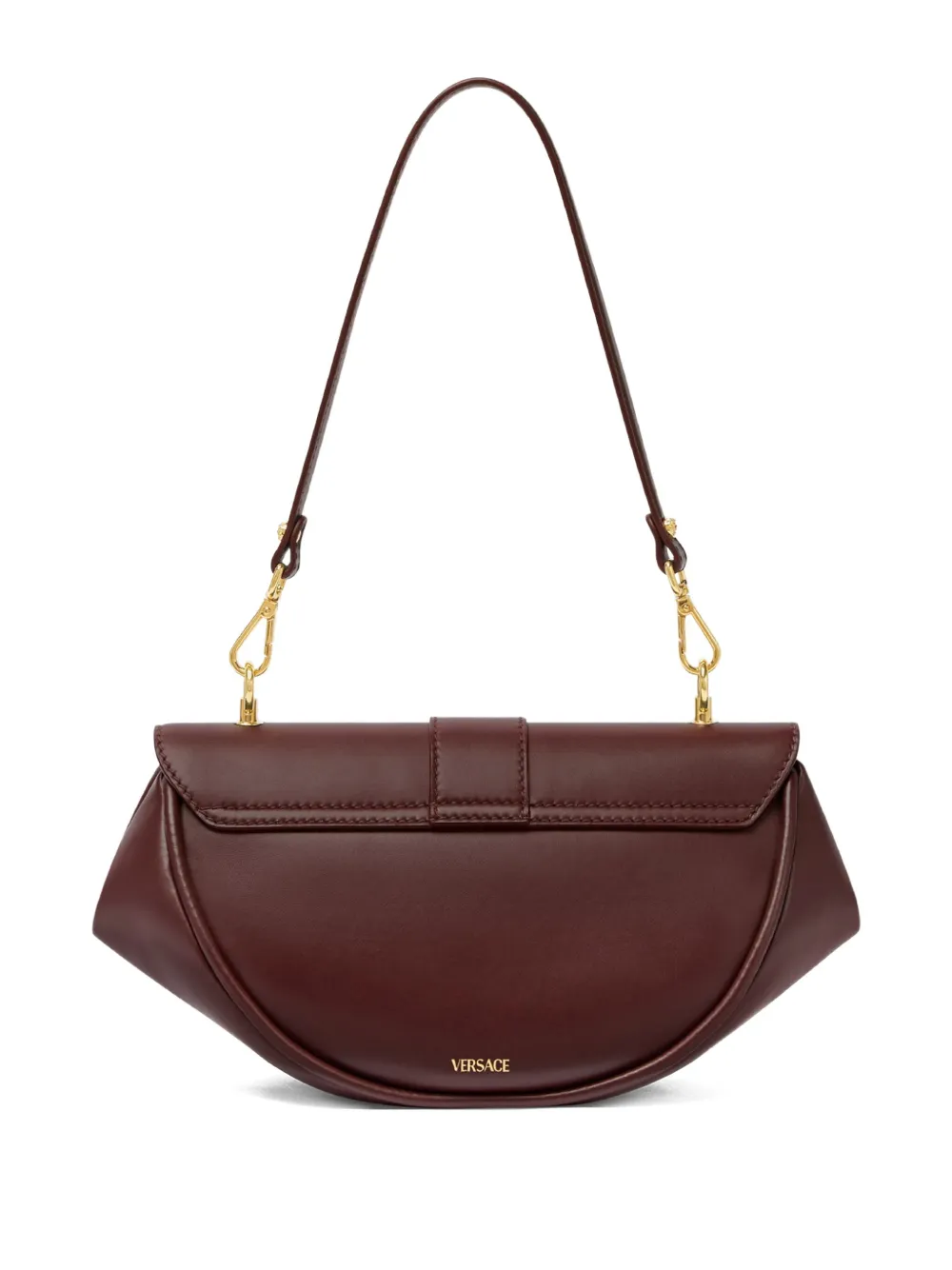 Versace Virtus medium leren schoudertas - Rood