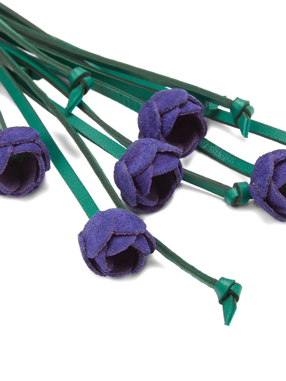 Versace Viola leren bedel Paars