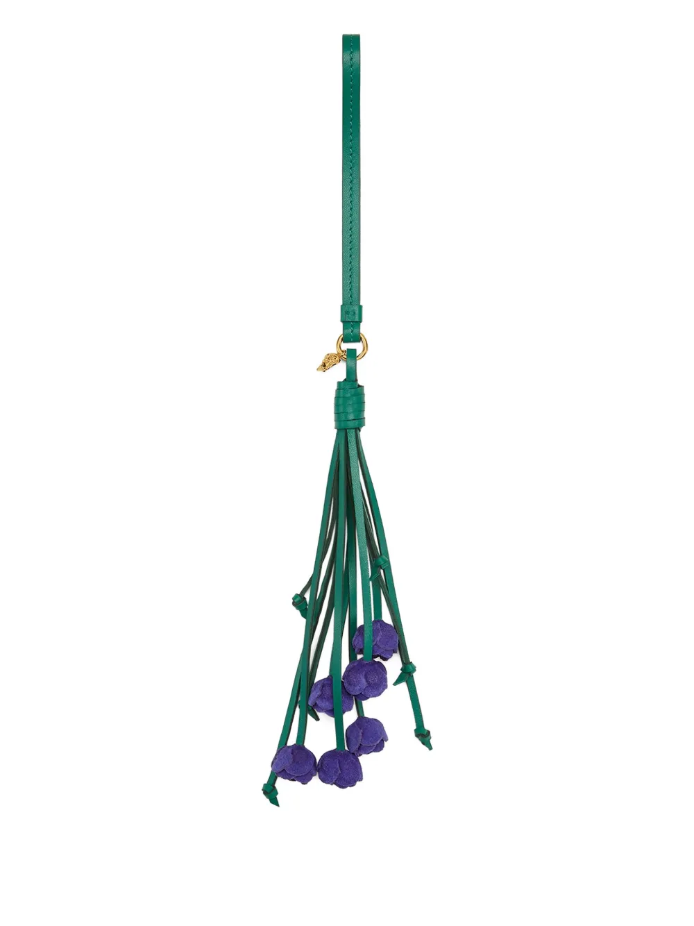 Versace Viola leather charm | Purple | Image 1
