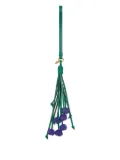 Versace Viola leather charm - Purple