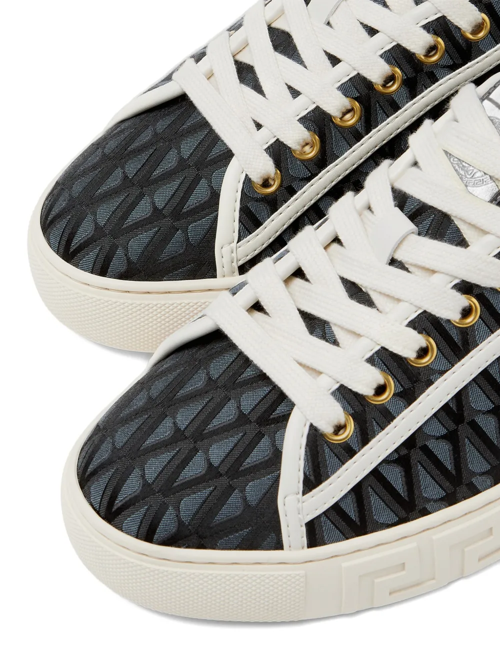 Versace Barocco Greca sneakers Black