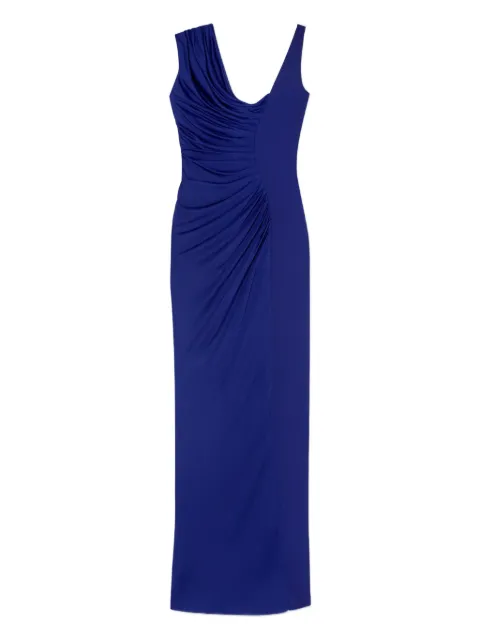 Versace Medusa'95 draped single-shoulder midi dress