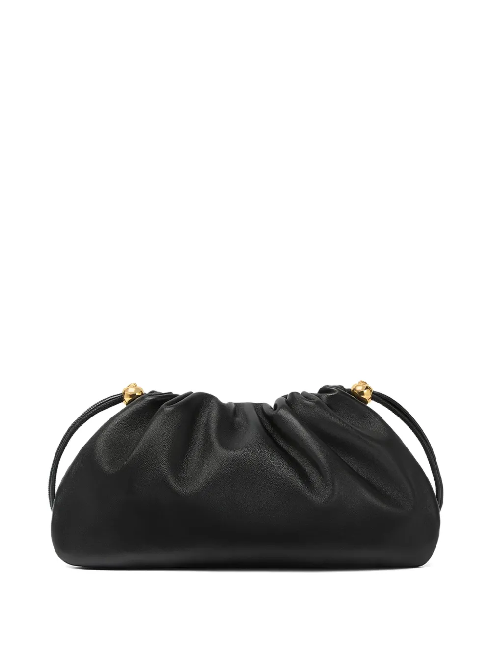 Versace small Tag drawstring clutch bag - Zwart
