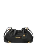 Versace small Tag drawstring clutch bag - Black