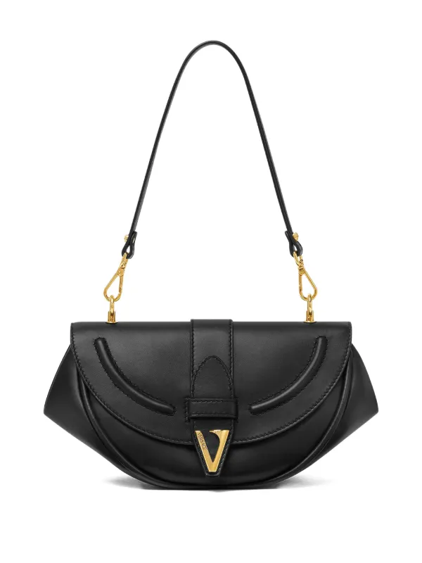 【Versace】ショルダー バッグ ヴィルトゥス ブラック Versace ヴィルトゥス ショルダーバッグ M | ブラック | FARFETCH JP