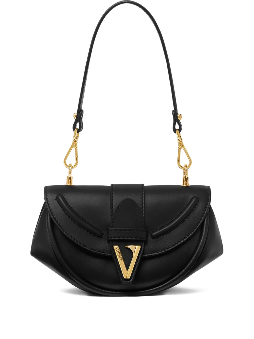 Versace VIRTUS SMALL SHOULDER - ブラック Versace VIRTUS SMALL SHOULDER - ブラック