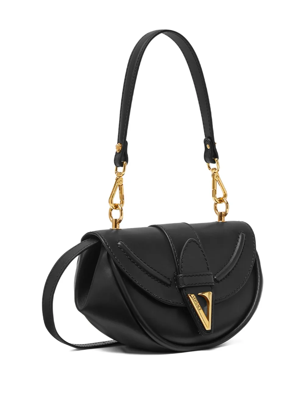Versace VIRTUS SMALL SHOULDER Zwart