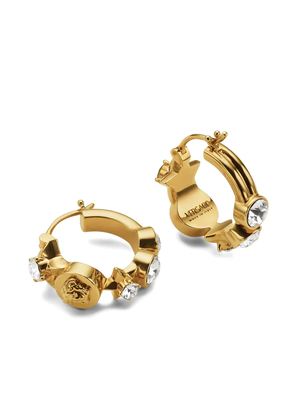Versace Medusa oorringen - Goud