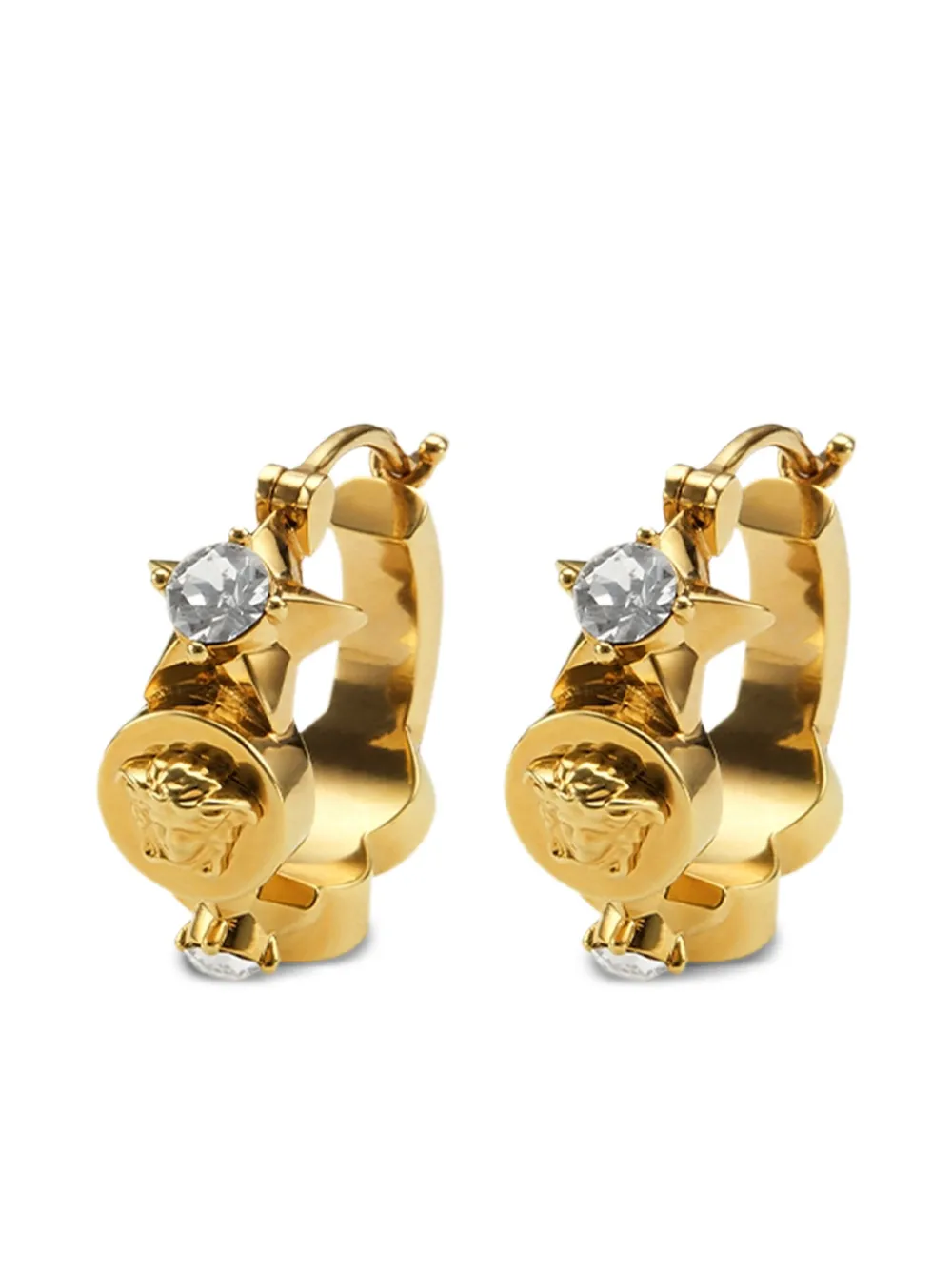 Versace arracadas con detalle Medusa | dorado | Image 1