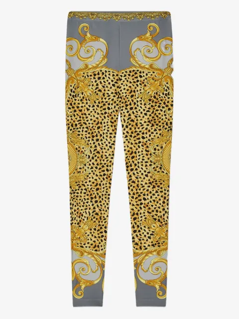 Versace leggins con estampado Barocco