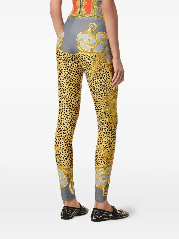 Versace baroque-print Leggings | Yellow | FARFETCH Versace baroque-print Leggings | Yellow | FARFETCH