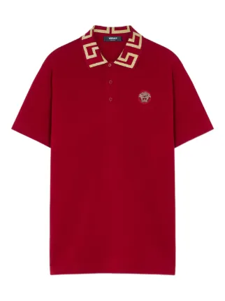 VERSACE メデューサ刺繍ポロシャツ 31128068_61052195_322.jpg