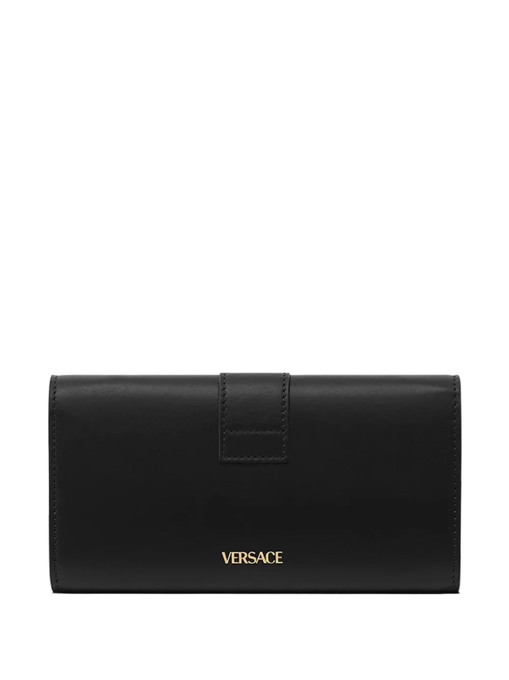 Versace Clutch met Vlogo en ketting - Zwart