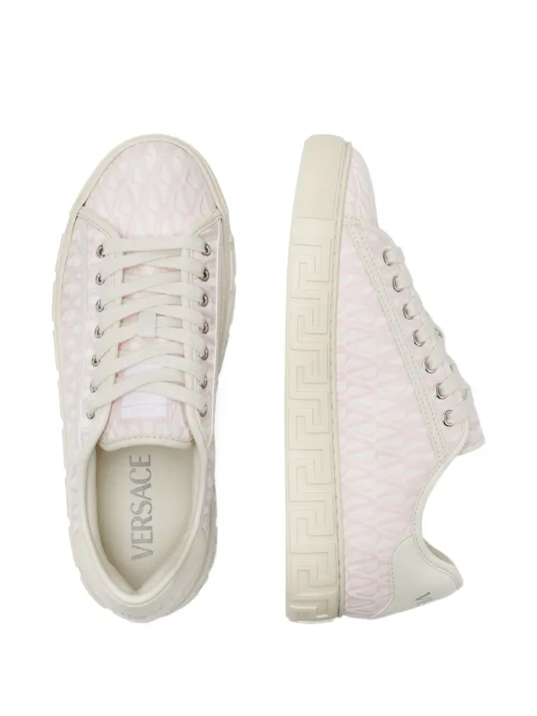 Versace Barocco Greca Sneakers | Pink | FARFETCH