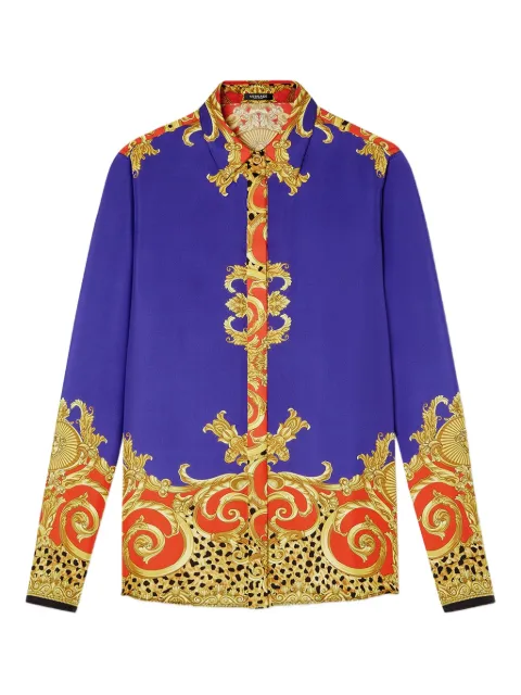 Versace baroque-print shirt