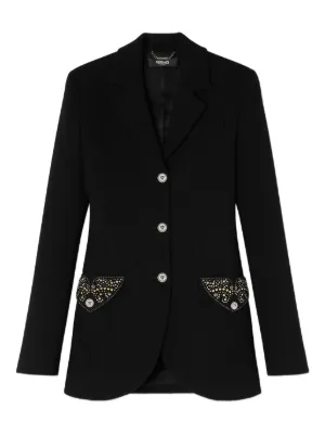 Versace ストライプ ダブルジャケット | ブラック | FARFETCH JP