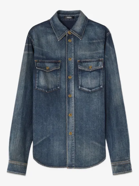 Versace denim overshirt