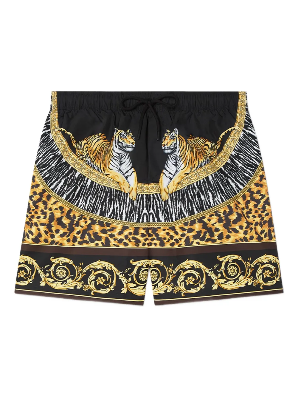 Versace Wild Cats swim shorts | Black | Image 1