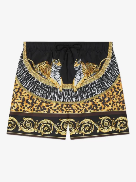 Versace Wild Cats swim shorts