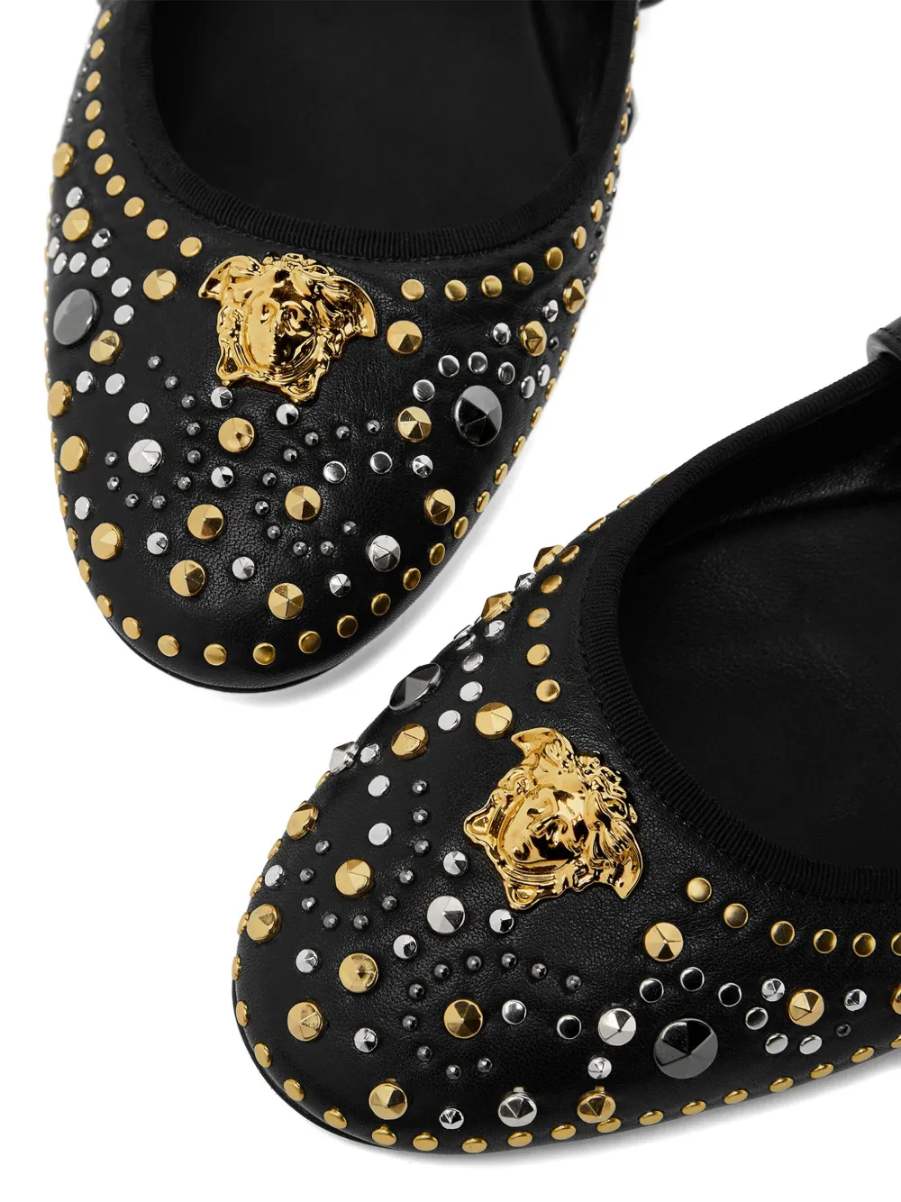 Versace Flat shoes Black
