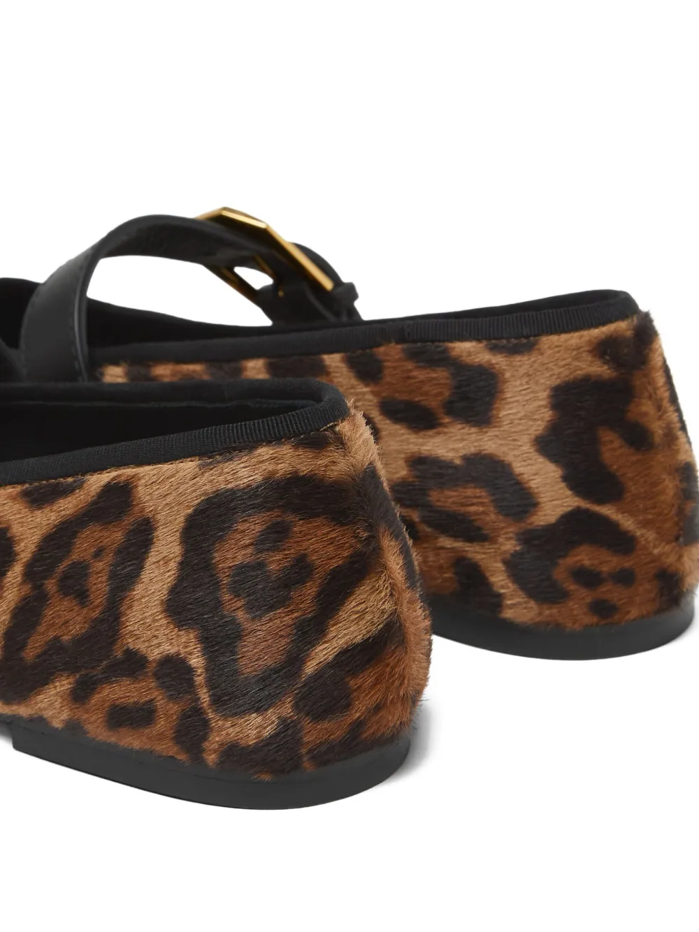 Versace Medusa buckle flats Brown