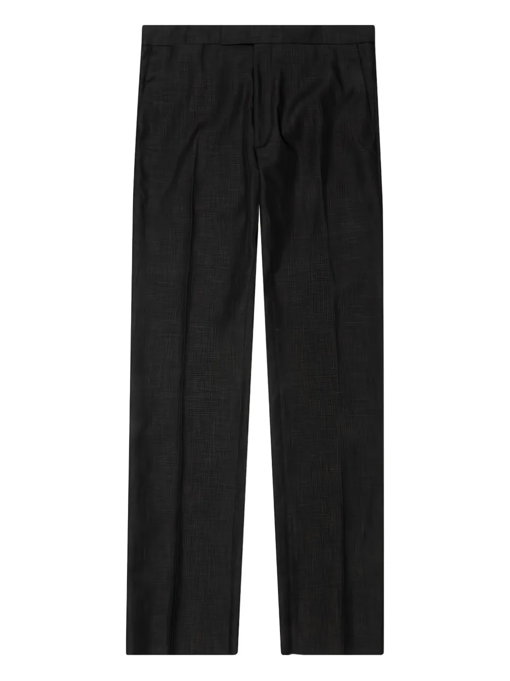 Raf Simons pressed-crease trousers - ブラック Raf Simons pressed-crease trousers - ブラック